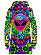 Psy Alien Pink Hoodie Dress BrizBazaar Epic Hoodie