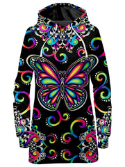 Butterfly Vibez Hoodie Dress
