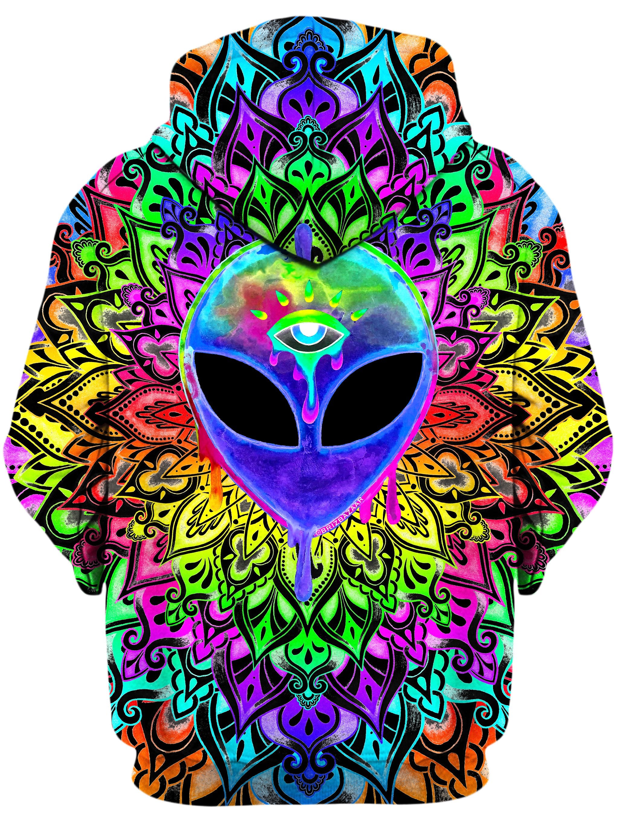 Psy Alien Purple Unisex Hoodie, BrizBazaar, T6 - Epic Hoodie