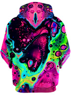 Heart Unisex Zip-Up Hoodie BrizBazaar Epic Hoodie