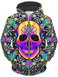 Burnout Unisex Zip-Up Hoodie BrizBazaar Epic Hoodie