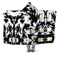 Cow Hide Print Rave Drip Hooded Blanket Big Tex Funkadelic Epic Hoodie