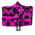 Pink and Black Geo Hooded Blanket Big Tex Funkadelic Epic Hoodie
