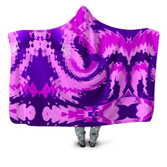 Purple Haze Hooded Blanket