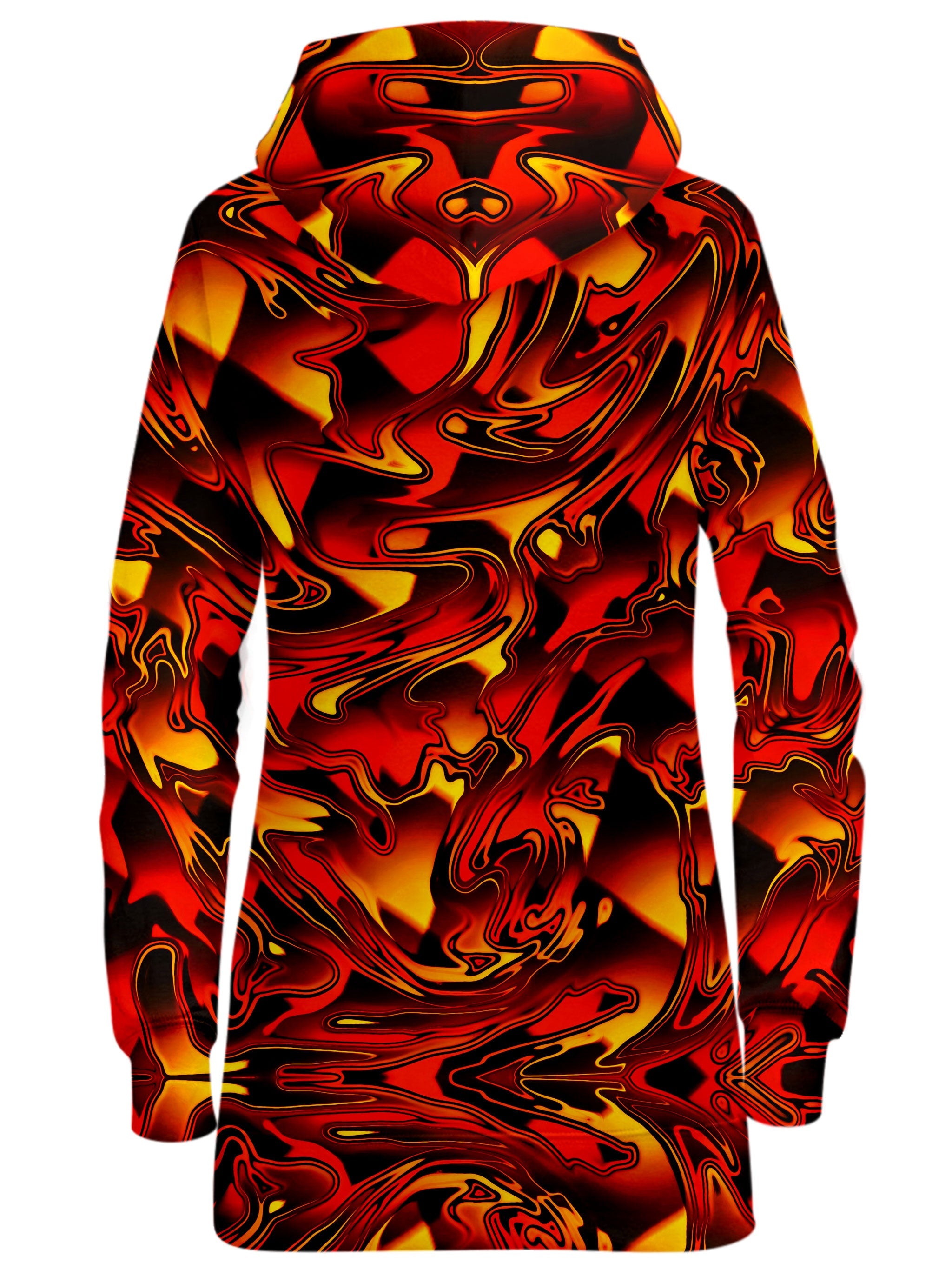 Fire Chromatic Melt Hoodie Dress