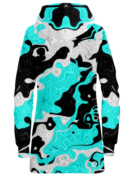 Oil Spill Rave Camo Hoodie Dress Big Tex Funkadelic Epic Hoodie