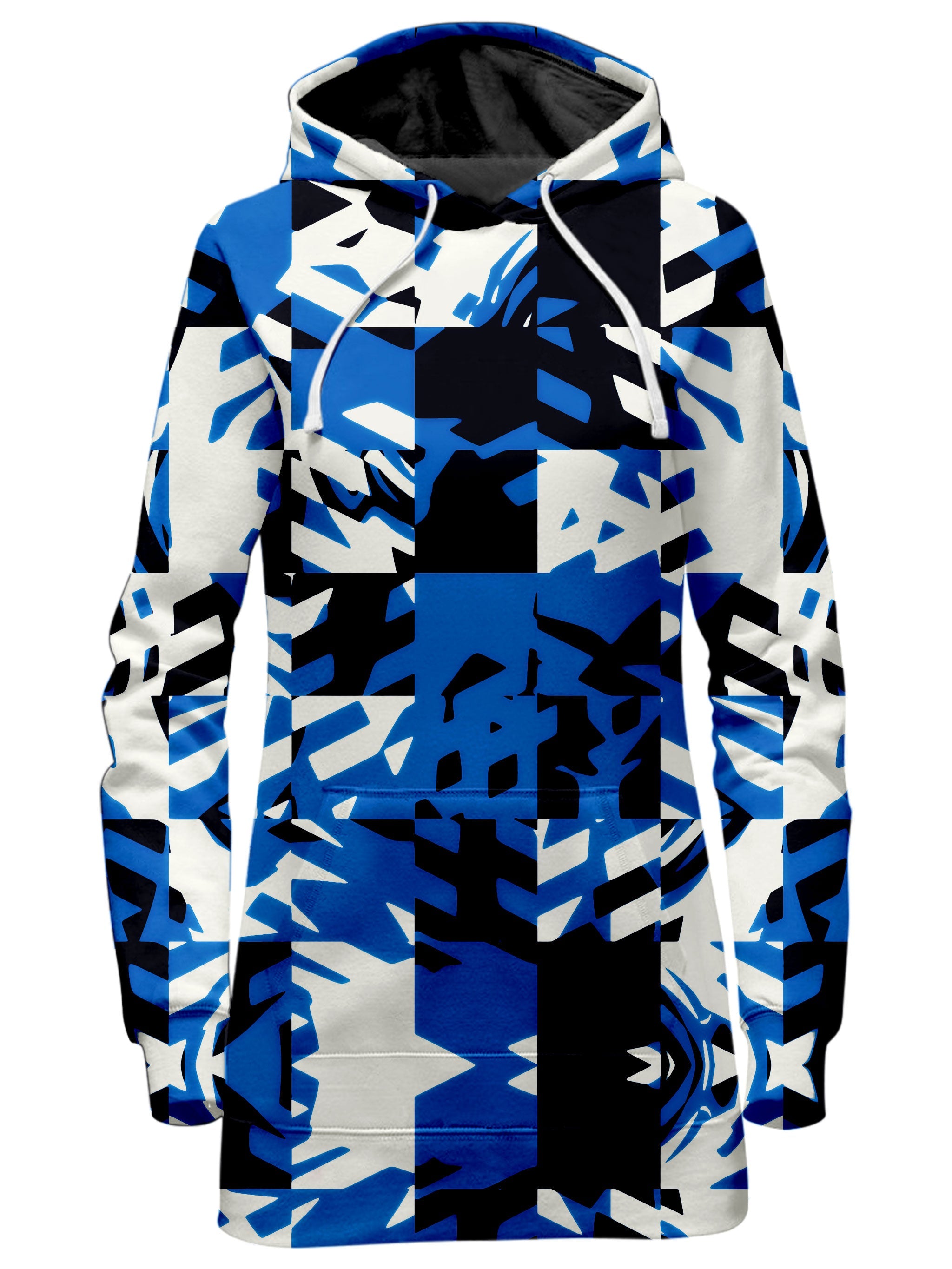 Blue Digital Hoodie Dress Big Tex Funkadelic Epic Hoodie