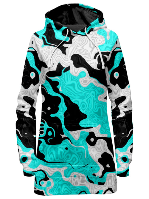 Oil Spill Rave Camo Hoodie Dress Big Tex Funkadelic Epic Hoodie