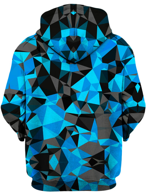 Blue and Black Geo Unisex Hoodie Big Tex Funkadelic Epic Hoodie