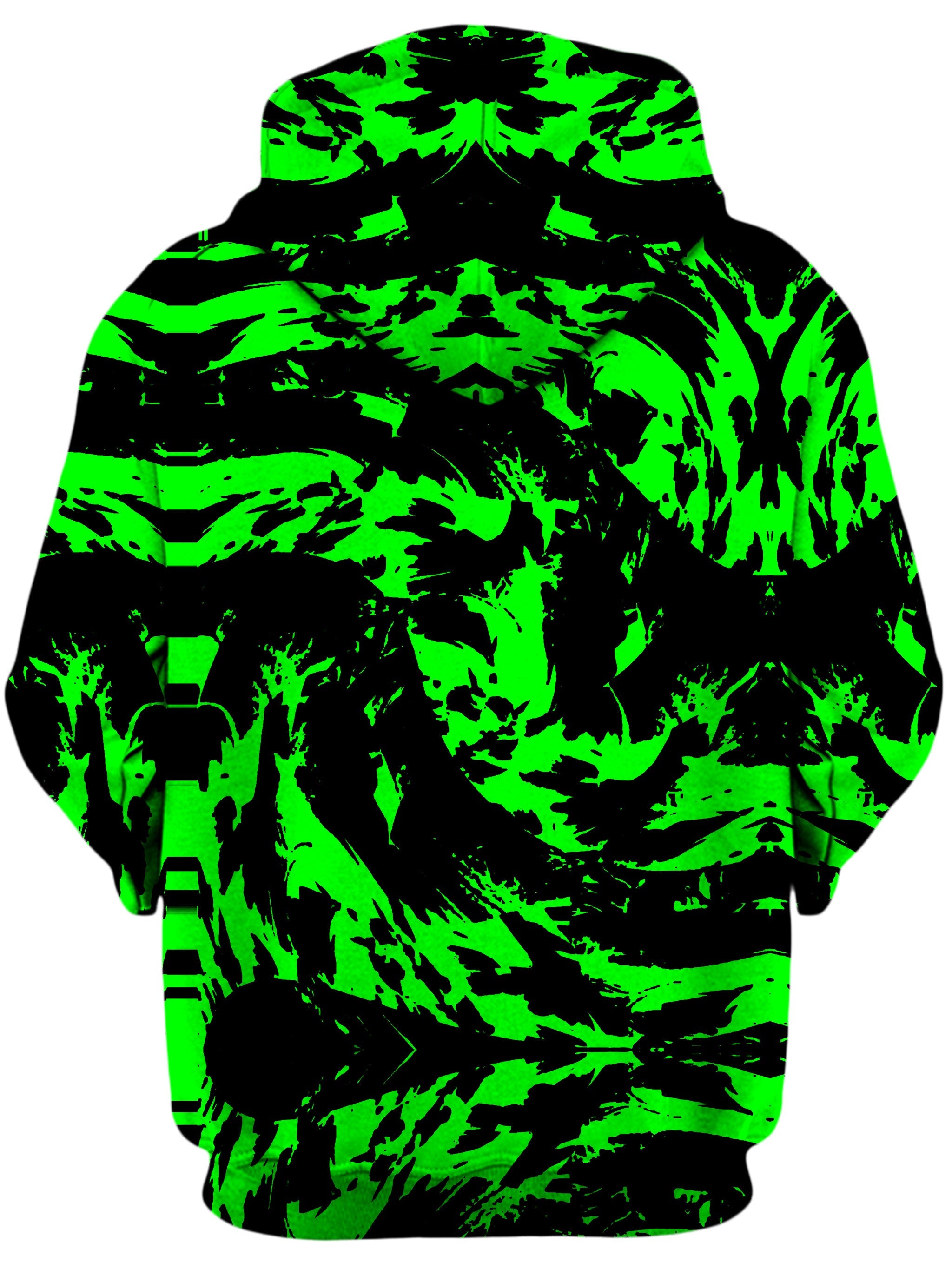 Neon Graffiti Paint Splatter Unisex Hoodie