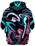 Pink Cyan Melt Unisex Hoodie Big Tex Funkadelic Epic Hoodie