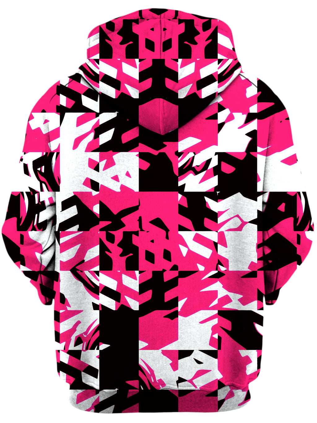 Pink Digital Unisex Zip-Up Hoodie Big Tex Funkadelic Epic Hoodie