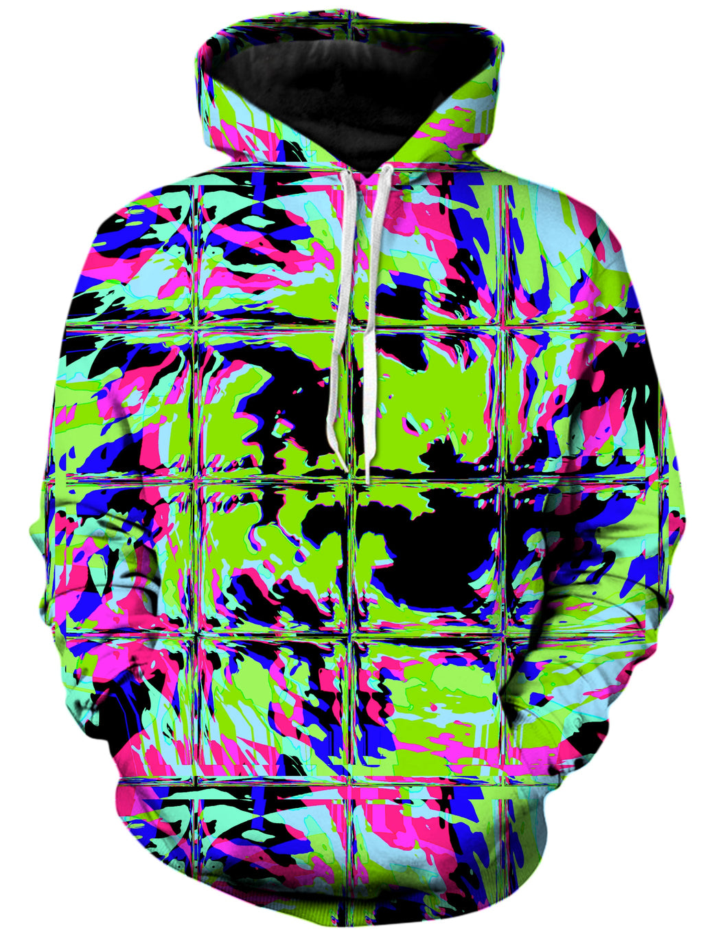 Blacklight Rave Glitch Unisex Hoodie Big Tex Funkadelic Epic Hoodie
