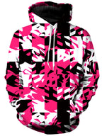 Pink Digital Unisex Hoodie Big Tex Funkadelic Epic Hoodie