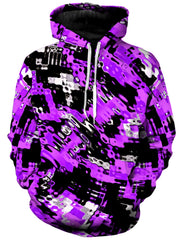 Purple Rave Drip Unisex Hoodie