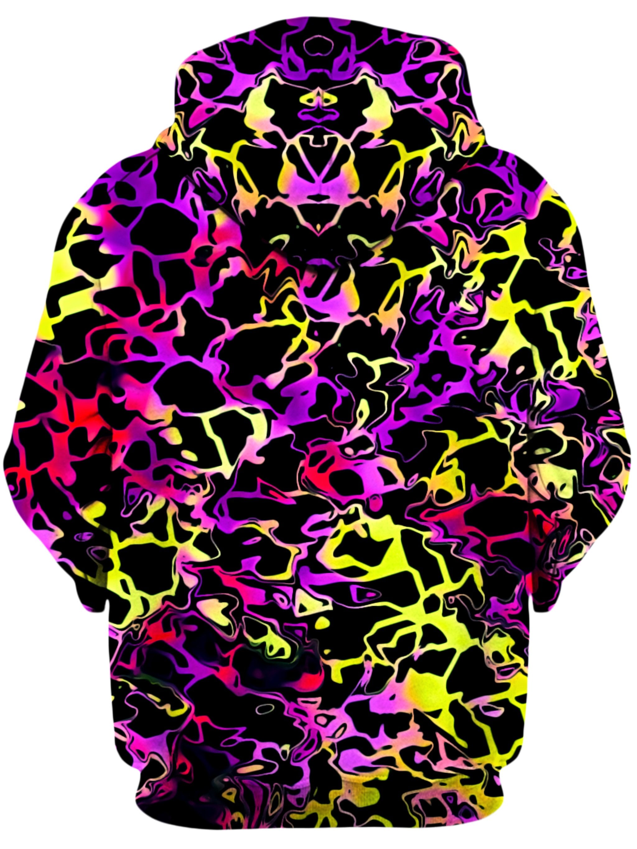 Psychedelic Rainbow Leopard Unisex Hoodie, Big Tex Funkadelic, T6 - Epic Hoodie