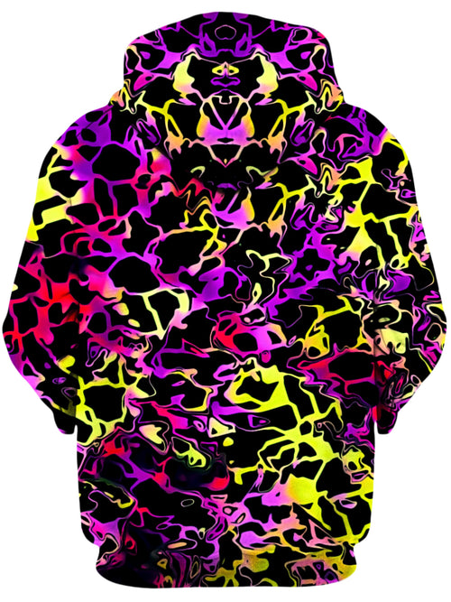 Psychedelic Rainbow Leopard Unisex Zip-Up Hoodie Big Tex Funkadelic Epic Hoodie