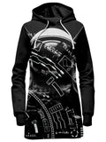 Gears For Techno Heads Hoodie Dress Blacknote Epic Hoodie