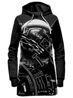 Gears For Techno Heads Hoodie Dress Blacknote Epic Hoodie