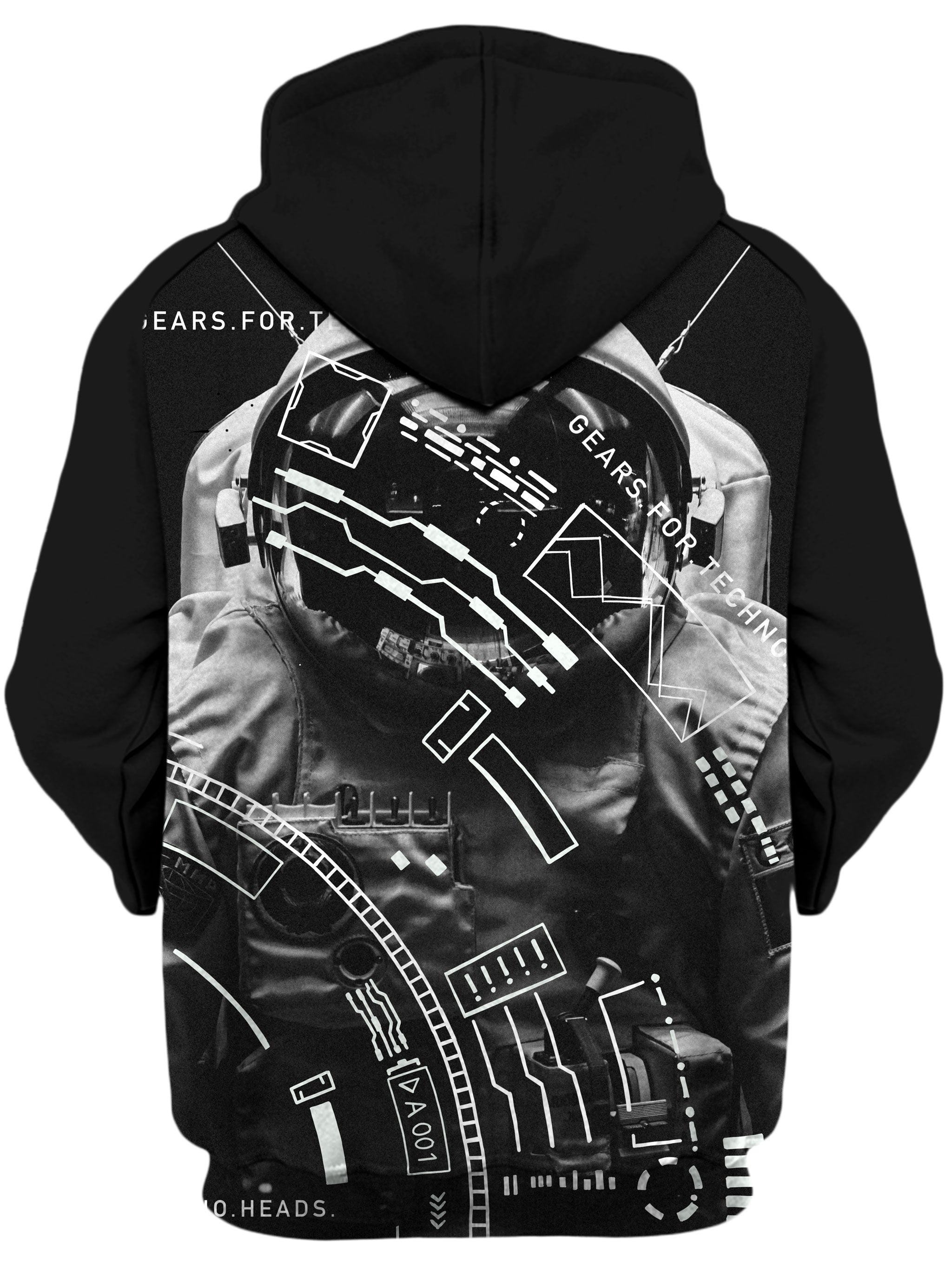 Gears For Techno Heads Unisex Hoodie