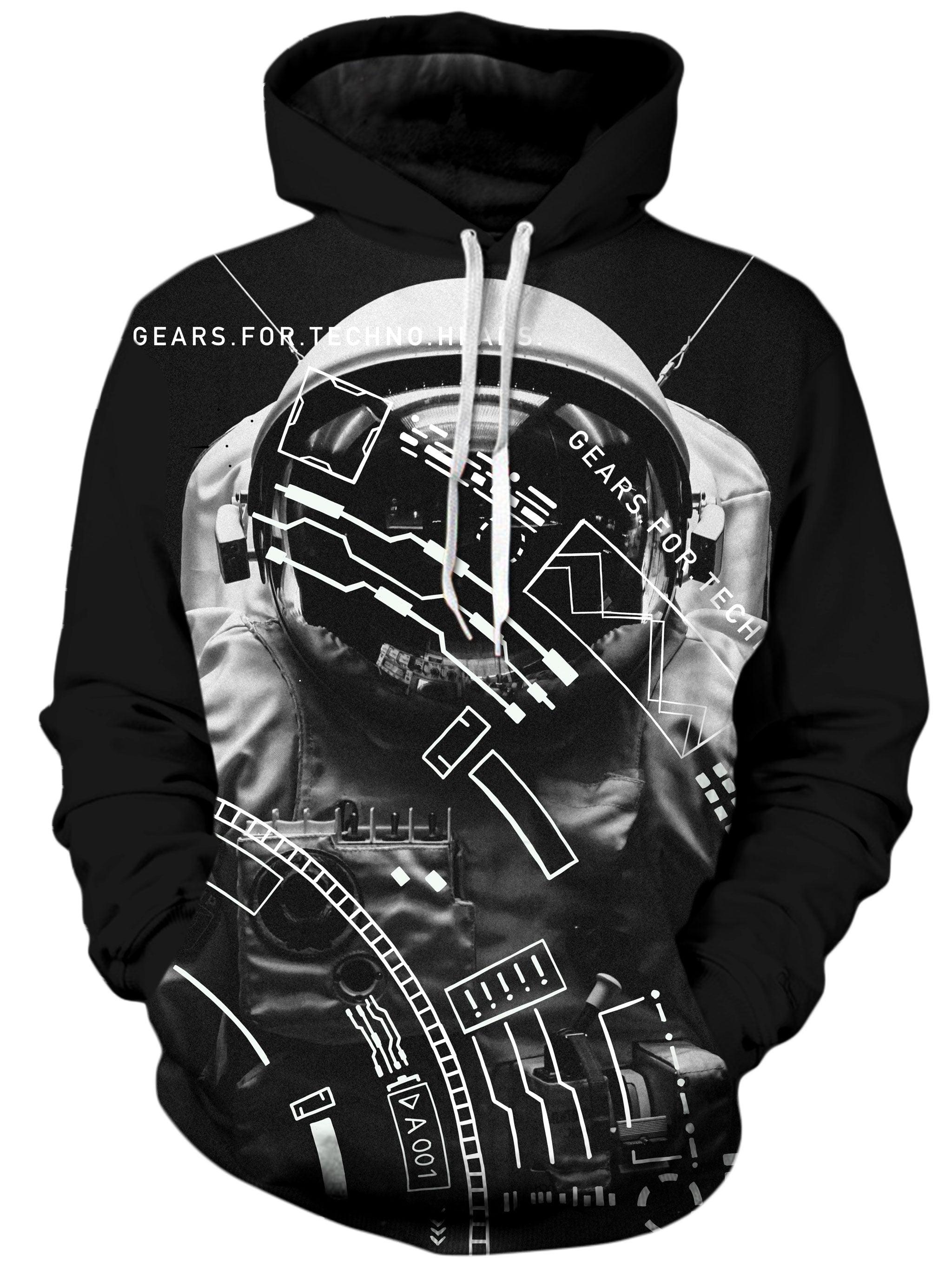 Gears For Techno Heads Unisex Hoodie