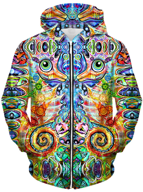 Chakra Seahorse Unisex Zip-Up Hoodie Set 4 Lyfe Epic Hoodie
