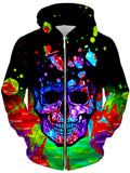 Chromatic Unisex Zip-Up Hoodie, Big Tex Funkadelic, T6 - Epic Hoodie