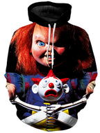 Chucky Hoodie On Cue Apparel Epic Hoodie