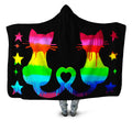Autumn Rose Hooded Blanket CrazyKona Epic Hoodie