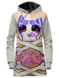 Aerro Blue Hoodie Dress CrazyKona Epic Hoodie