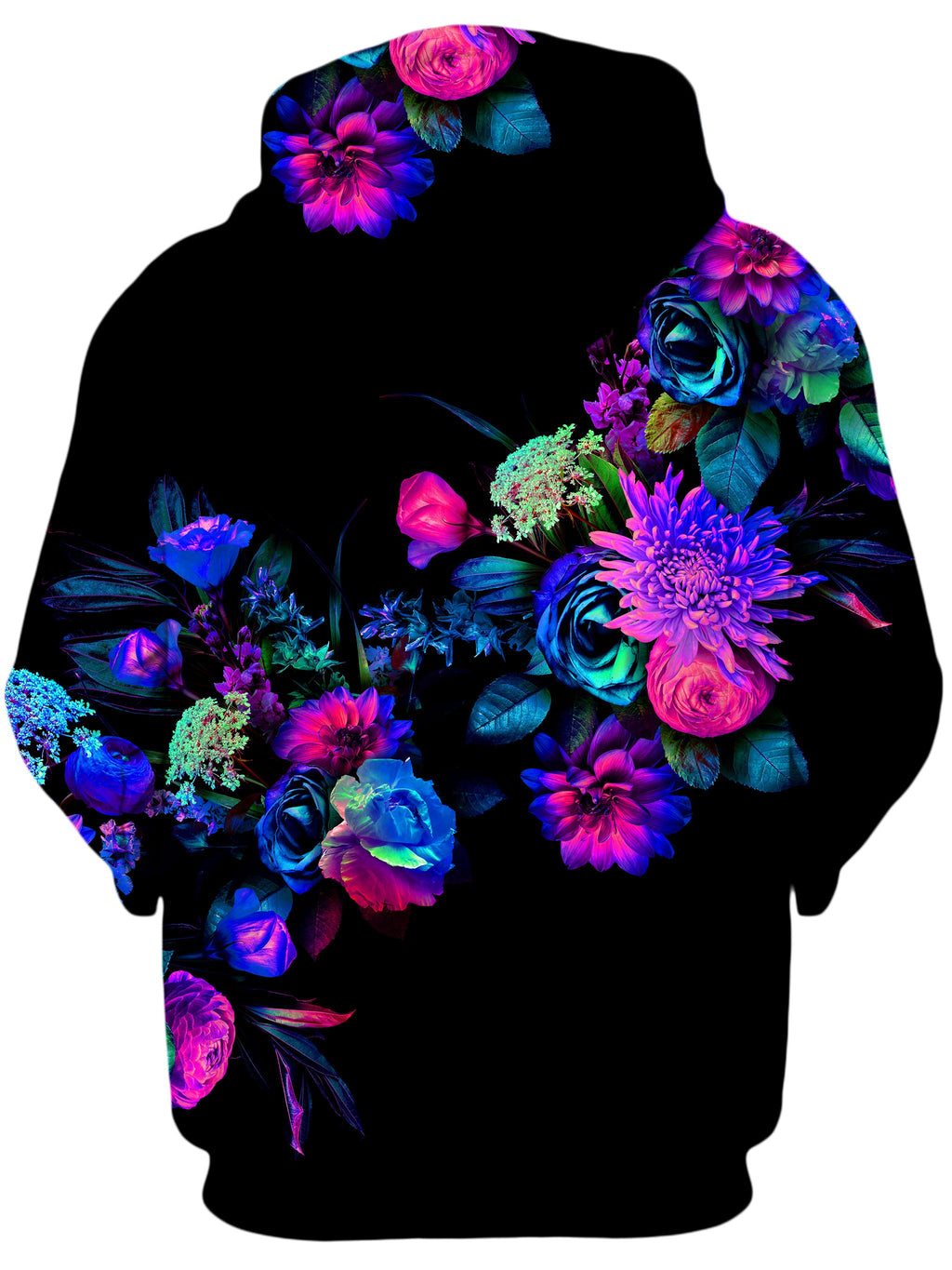 Darkest Bloom Unisex Zip-Up Hoodie Noctum X Truth Epic Hoodie