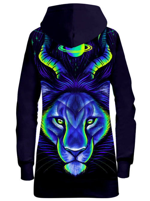 Celestial Lion Hoodie Dress Designosaur Epic Hoodie