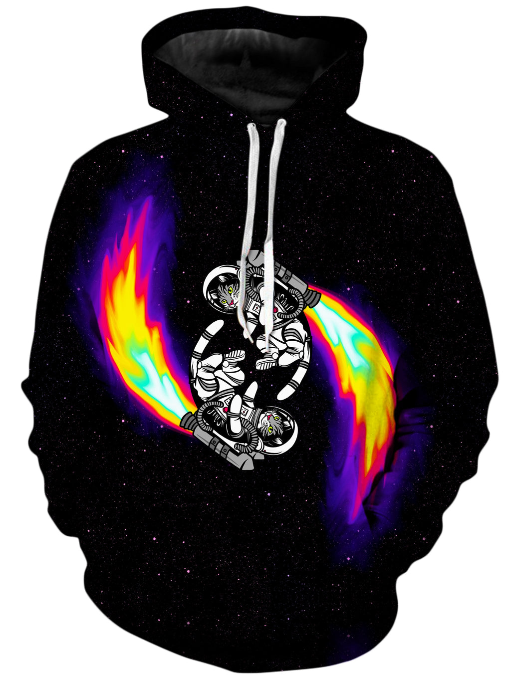 Astrocats Unisex Hoodie, Designosaur, T6 - Epic Hoodie
