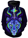 Celestial Lion Unisex Hoodie, Designosaur, T6 - Epic Hoodie
