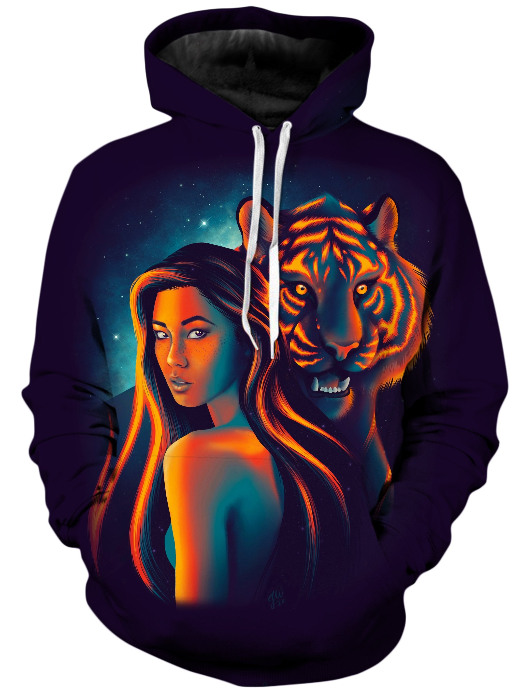 Cosmic Mystery Unisex Hoodie, Designosaur, T6 - Epic Hoodie