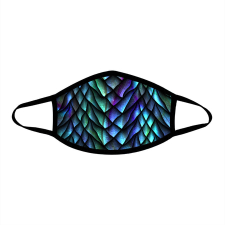 iEDM - Dosed Dragon Scale Cloth Face Mask
