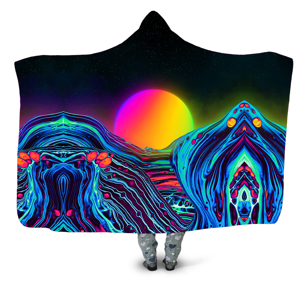 Noctum X Truth - Dose of Sunset Hooded Blanket