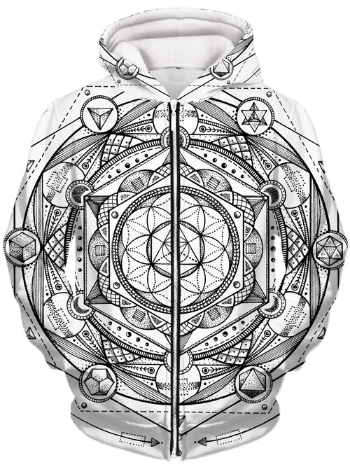 Esoteric Light Unisex Zip-Up Hoodie Set 4 Lyfe Epic Hoodie