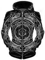 Esoteric Dark Unisex Zip-Up Hoodie Set 4 Lyfe Epic Hoodie