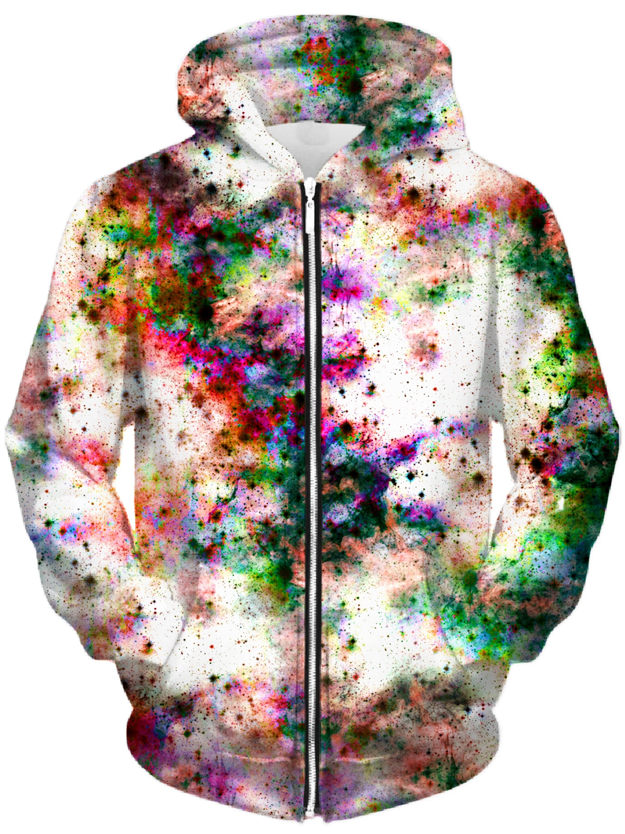 Festival Outcast Unisex Zip-Up Hoodie Set 4 Lyfe Epic Hoodie