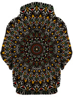 Flower Mandala Unisex Zip-Up Hoodie Set 4 Lyfe Epic Hoodie