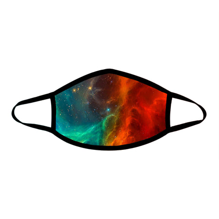 iEDM - Fire and Ice Galaxy Cloth Face Mask