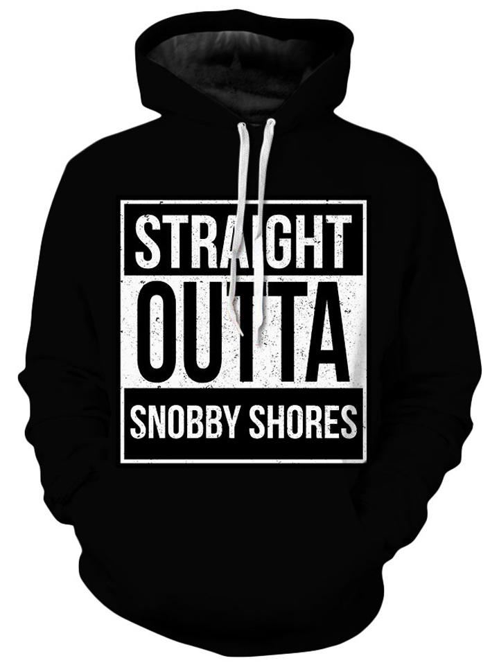 Straight Outta Snobby Shores Unisex Hoodie iEDM Epic Hoodie