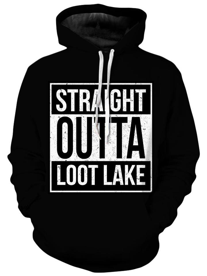 Straight Outta Loot Lake Unisex Hoodie iEDM Epic Hoodie