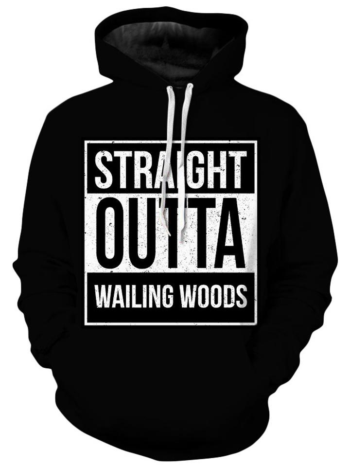 Straight Outta Wailing Woods Unisex Hoodie iEDM Epic Hoodie