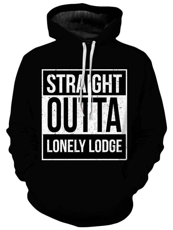 iEDM - Straight Outta Lonely Lodge Unisex Hoodie