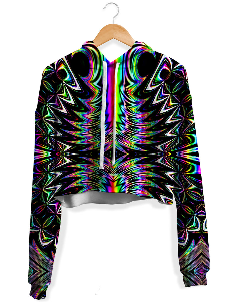 Glass Prism Studios - Growth Fleece Crop Hoodie