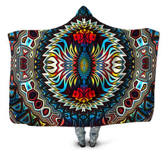 Fire for the Tribe Hooded Blanket