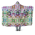 Ghost Flowers Hooded Blanket Glass Prism Studios Epic Hoodie