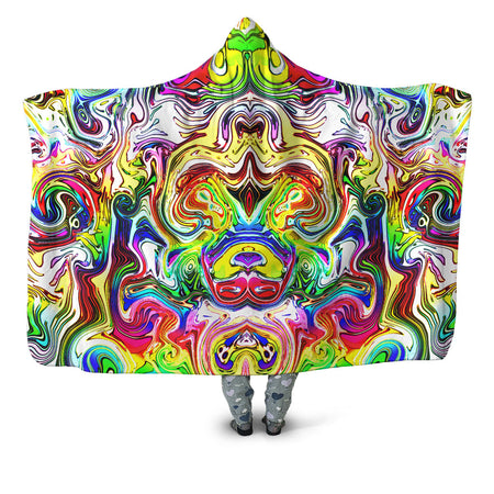 Glass Prism Studios - Swirly Gig Hooded Blanket